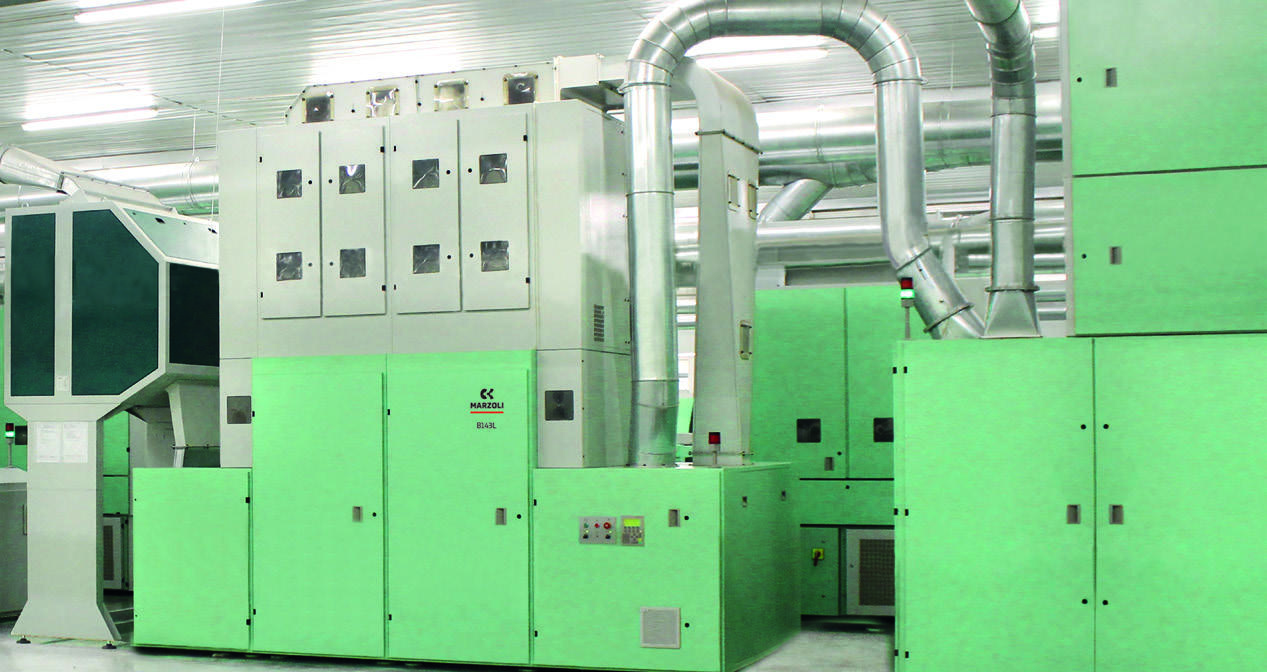 B143L automatic blender for textile spinning