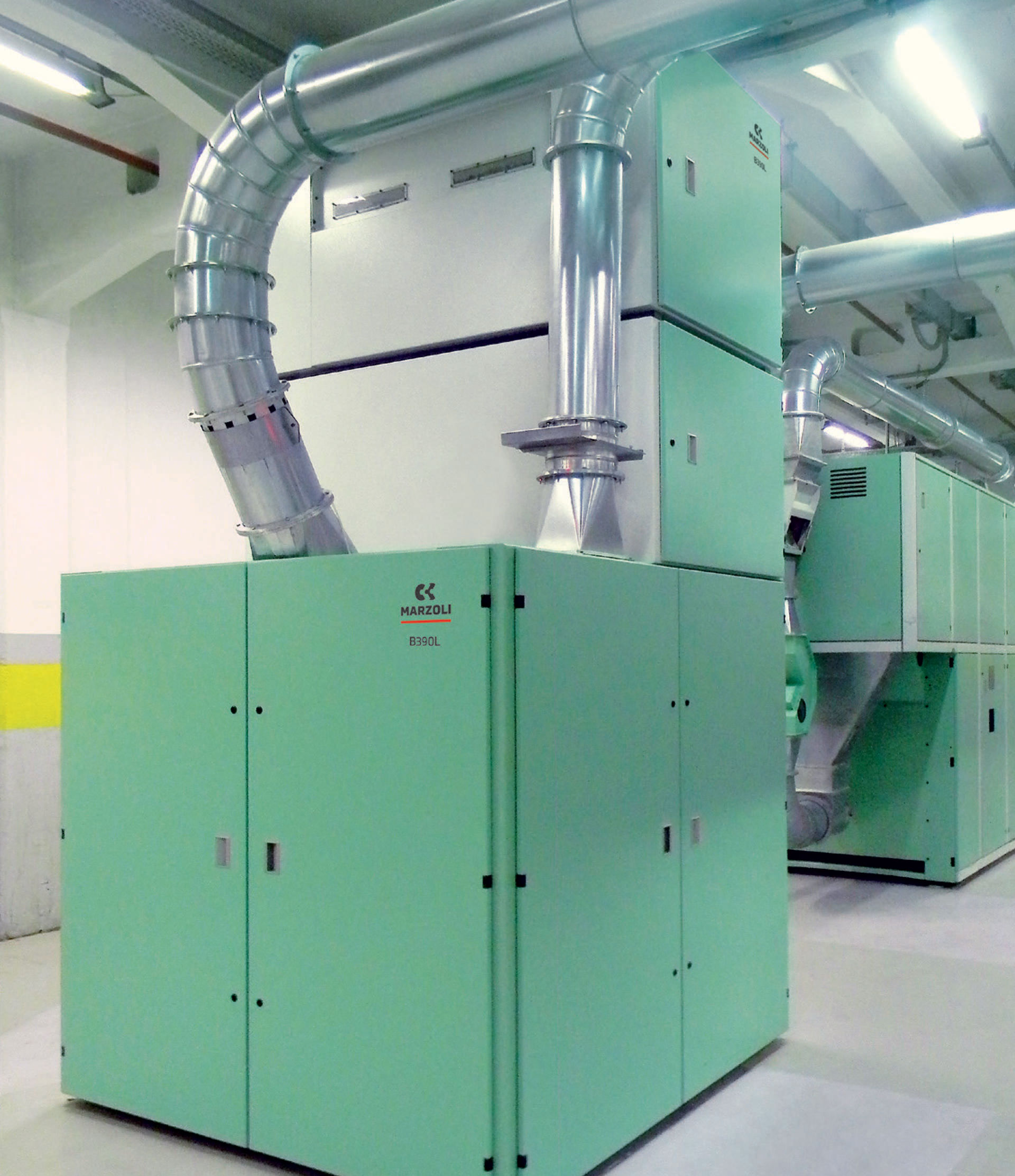 B390L double-beater opener for fiber preparation