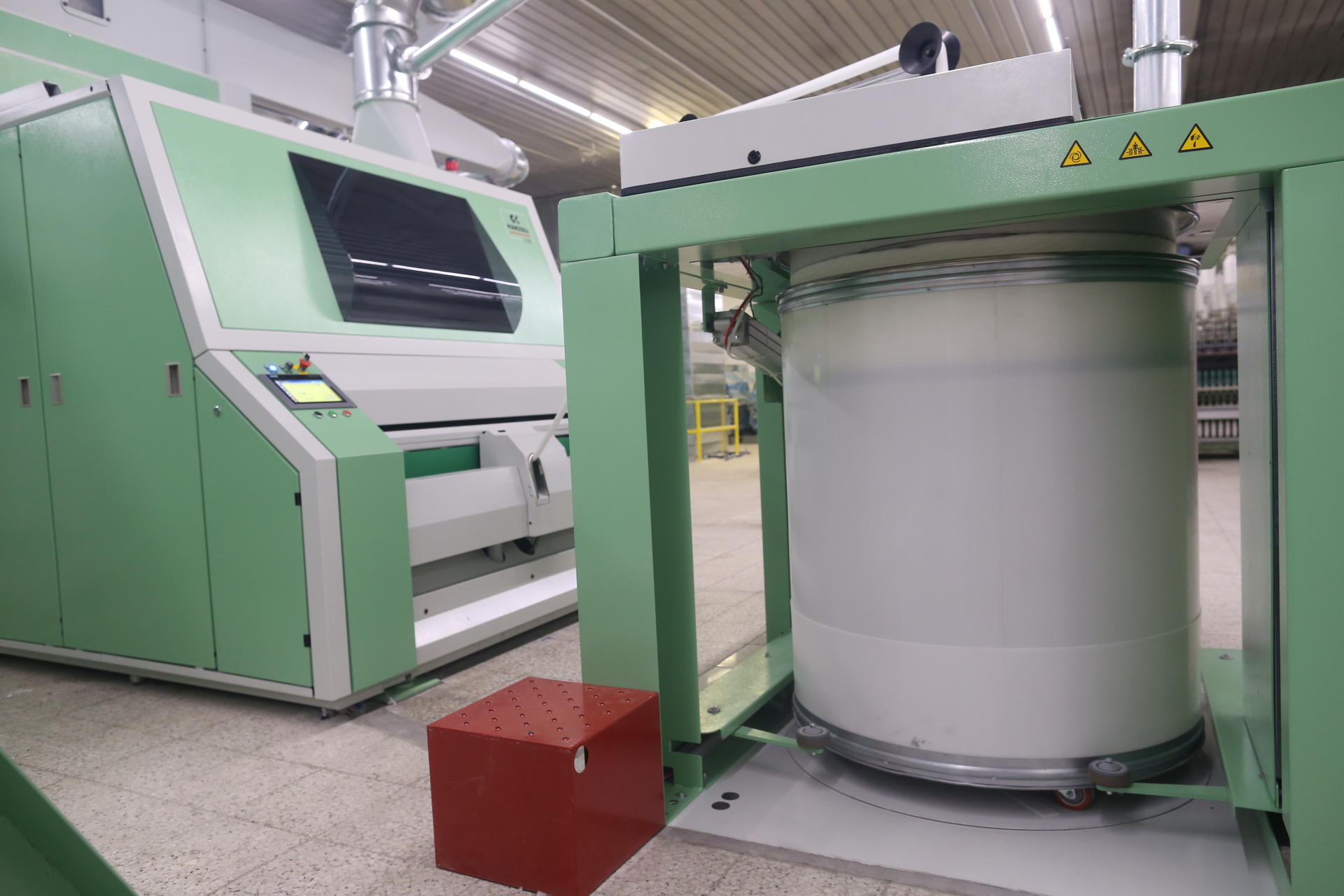 Gol Iplik Turkey card | Marzoli Gol Iplik Seremet card Turkey spinning plant