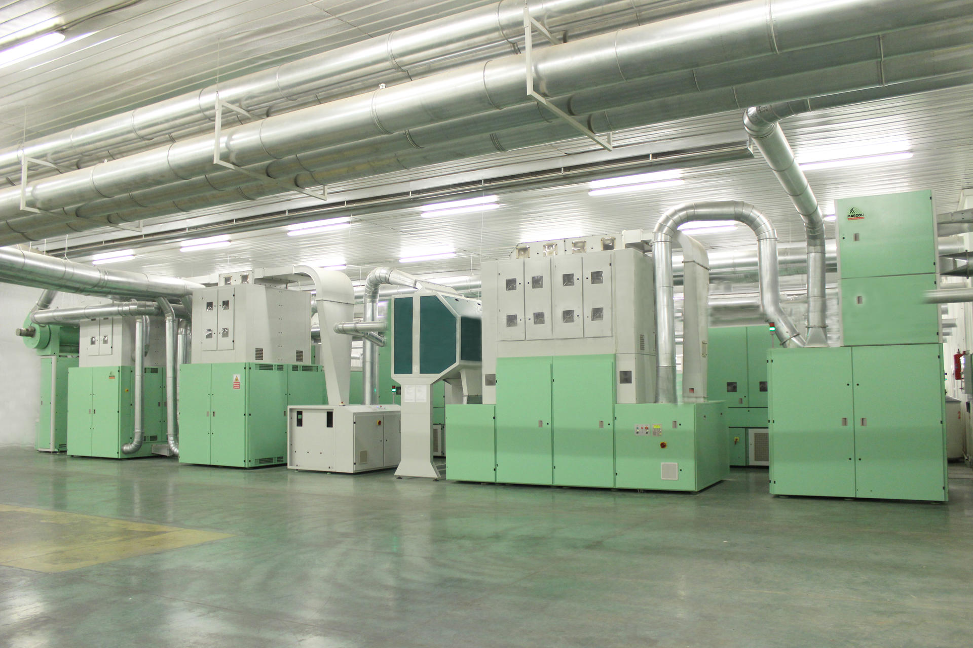 Maritas blowroom line | Marzoli Maritas Tekstil complete blowroom line