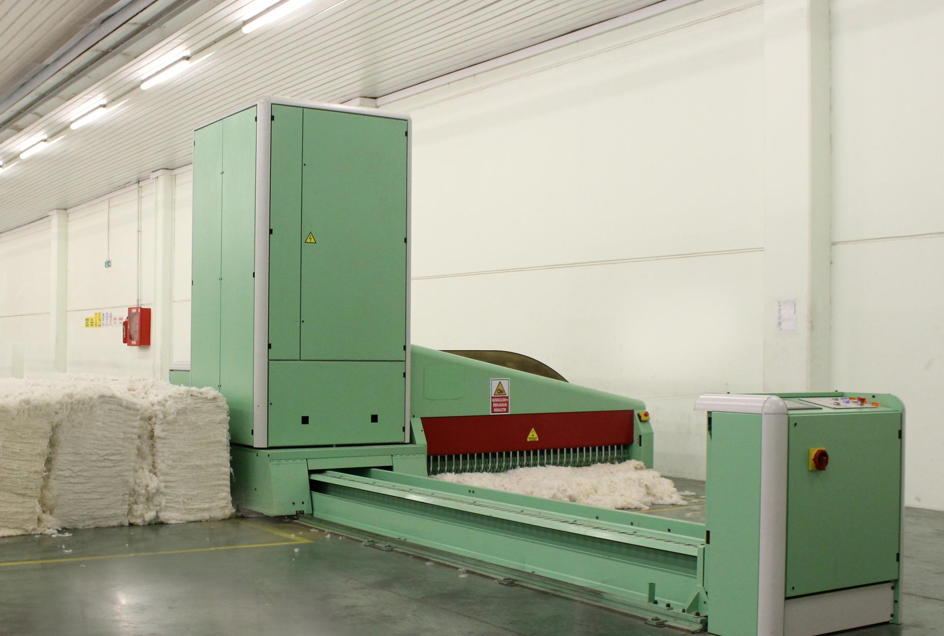 Maritas blowroom | Marzoli Maritas Tekstil blowroom with Marzoli technology