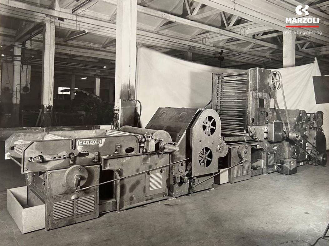 Historic Marzoli blowroom department