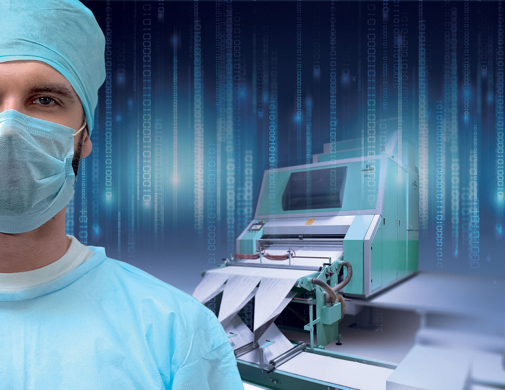 Nonwoven solutions for fiber preparation and integrated lines